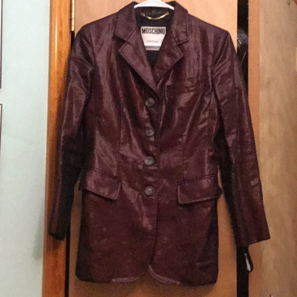 Like New VTG Moschino Couture Quilted Blazer